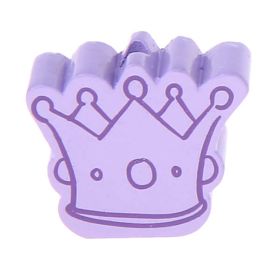 Crown II motif bead 'lilac' 577 in stock 