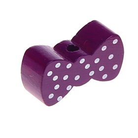 Bow motif bead 'purple' 328 in stock 