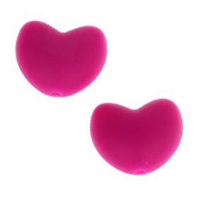 Silikonmotiv Herz 'dunkelpink' 118 auf Lager