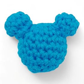 Crochet mouse 'sky blue' 147 in stock 