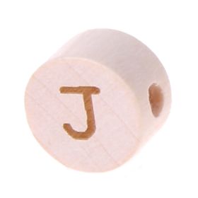 Letter beads disk laser engraving Ø 11 mm 'J' 56 in stock 