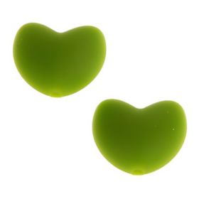 Silikonmotiv Herz 'gelbgrün' 92 auf Lager