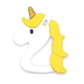 Star Unicorn Silikon Beißring 'gelb' 22 auf Lager