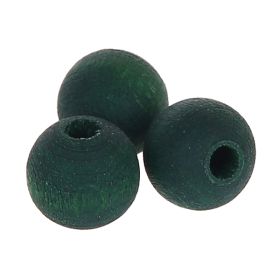 Watercolors wooden beads 10mm - 50 pieces 'jungle' 49 in stock 