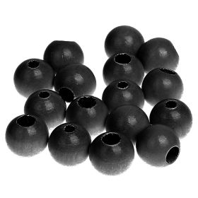Safety beads 12mm - 25 pieces 'black' 75 in stock 