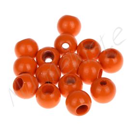 Safety beads 10mm - 25 pieces 'mandarin' 119 in stock 