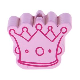 Crown II motif bead 'light pink' 699 in stock 