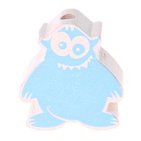 Motivperle Monsterchen 'babyblau' 954 auf Lager
