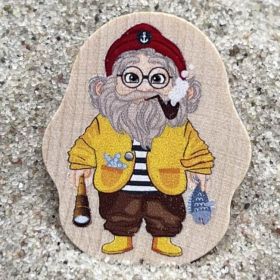 Motivperle Klabautermann 'roh' 26 auf Lager