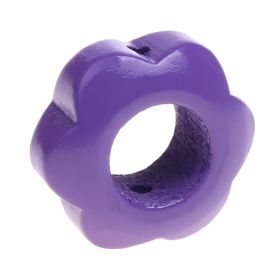 Motivperle Lochblume 'lila' 994 auf Lager