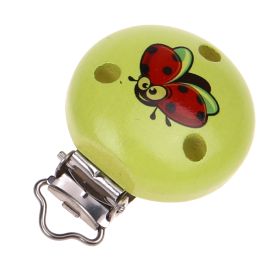 Pacifier clip ladybug 'lemon' 0 in stock 