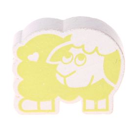 Motivperle Schaf 'lemon' 317 auf Lager