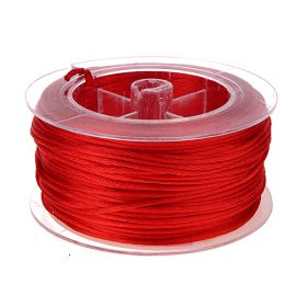 Satinband Ø 1,5 mm  • 1 Meter 'rot' 54 auf Lager