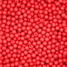 Pastel colored wooden beads 10mm - 50 pieces 'pastel red' 0 in stock 