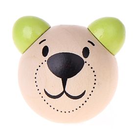 Motivperle 3D Bärchen 'lemon' 129 auf Lager