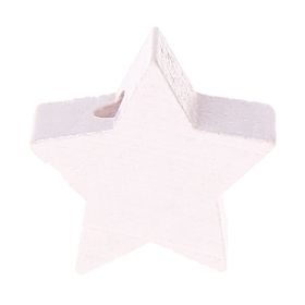 Motif bead star mini 'white' 2 in stock 