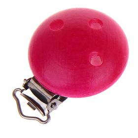Holzclip ANGEBOT 'dunkelpink' 157 auf Lager