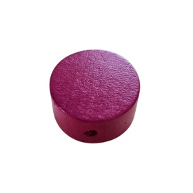 Blank disk 20 mm without print 'dark pink' 1205 in stock 