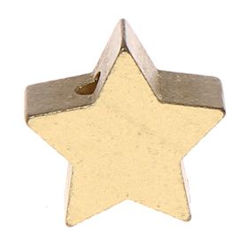 Motif bead star mini 'gold' 538 in stock 