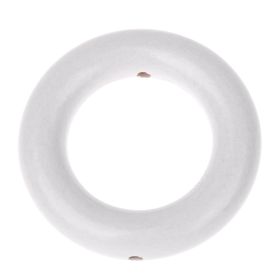 50mm wooden rings - SALE 'white' 196 in stock 