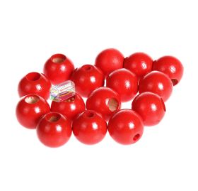 Safety beads 12mm - 25 pieces 'red' 184 in stock 