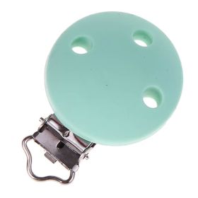 Silikonclip Schnullerclip 35mm 'mint' 193 auf Lager