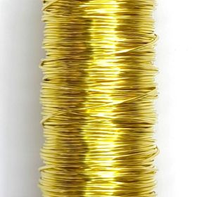 Kupferdraht Ø 0,5mm • 25 Meter 'gold' 0 auf Lager