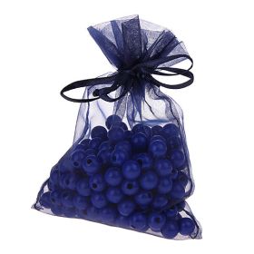 Organzasäckchen 10x15 cm 'dunkelblau' 16 auf Lager