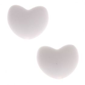 Silikonmotiv Herz 'weiß' 225 auf Lager