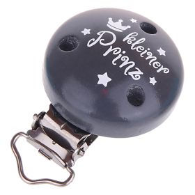 Schnullerclip "Kleiner Prinz" 'grau' 9 auf Lager