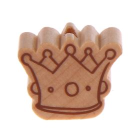 Crown II motif bead 'nature' 302 in stock 