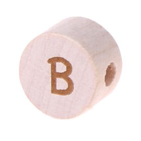 Letter beads disk laser engraving Ø 11 mm 'B' 212 in stock 