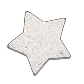 Motivperle Stern 'silber' 460 auf Lager