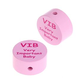 Motivperle Scheibe VIB Very Important Baby 'rosa' 1115 auf Lager
