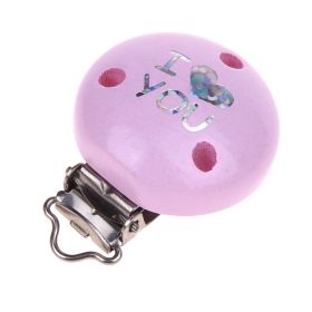 Motivclip I Love You 'rosa' 8 auf Lager