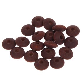 Watercolors wooden lenses 10mm - 50 pieces 'walnut' 134 in stock 