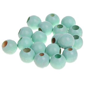 Safety beads 12mm - 25 pieces 'mint' 150 in stock 
