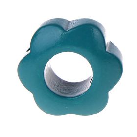 Motivperle Lochblume 'türkis' 372 auf Lager