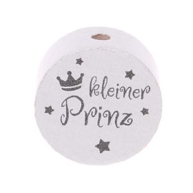 Motivperle Scheibe kleiner Prinz 'weiß' 491 auf Lager