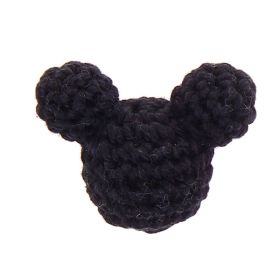 Crochet mouse 'black' 194 in stock 