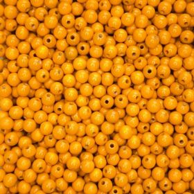 Holzperlen 10mm • 50 Stück 'maisgelb' 69 auf Lager
