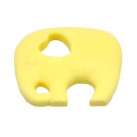 Beißring Elefant 'pastellgelb' 58 auf Lager