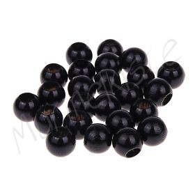 Safety beads 10mm - 25 pieces 'black' 55 in stock 