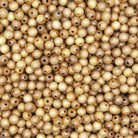 Holzperlen Perlmutt 10mm • 50 Stück 'natur' 75 auf Lager