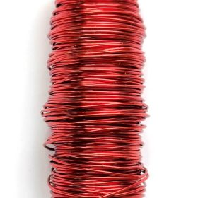Kupferdraht Ø 0,5mm • 25 Meter 'rot' 0 auf Lager