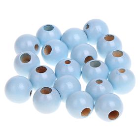 Safety beads 10mm - 25 pieces 'baby blue' 110 in stock 