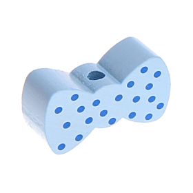 Bow motif bead 'baby blue' 378 in stock 