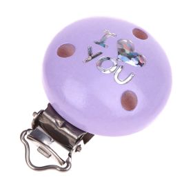 Motivclip I Love You 'flieder' 210 auf Lager