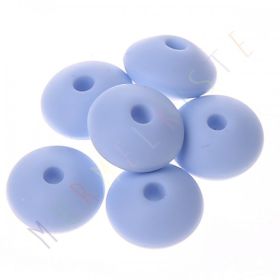 Silikonlinse 12mm 'babyblau' 76 auf Lager