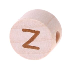 Letter beads disk laser engraving Ø 11 mm 'Z' 397 in stock 